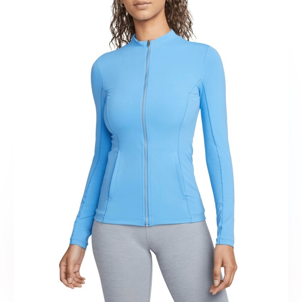 Nike Women's Yoga Luxe Dri-FIT Full-Zip Jacket DD5533 Size XXL Retail $130